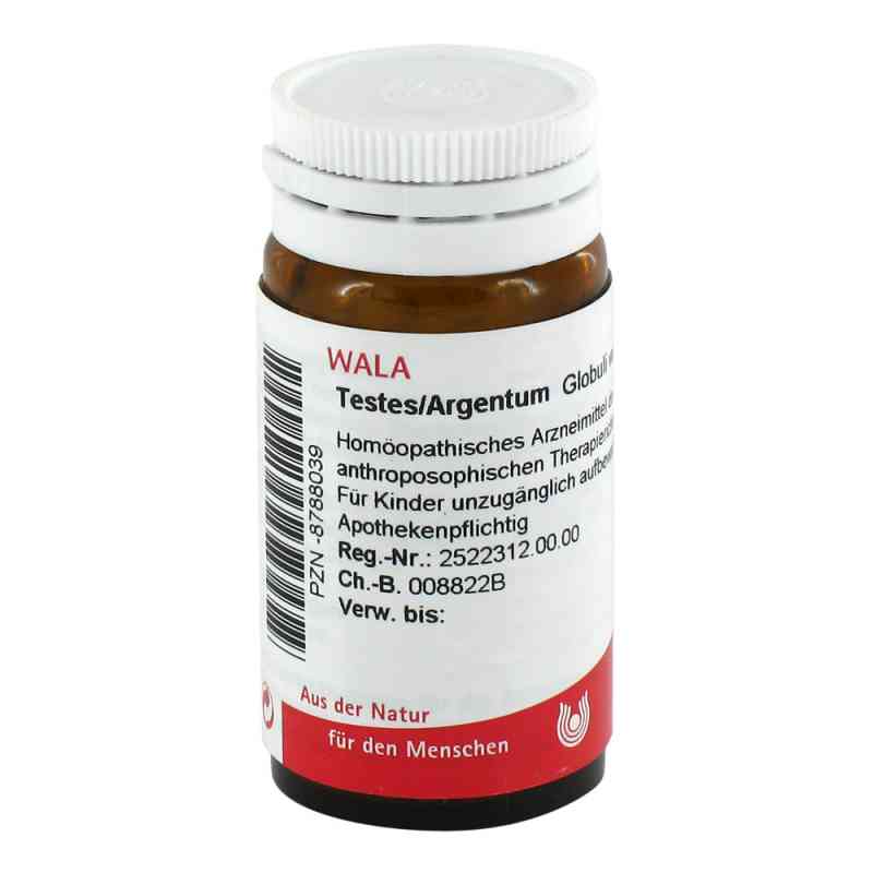 Testes/ Argentum Globuli 20 g von WALA Heilmittel GmbH PZN 08788039