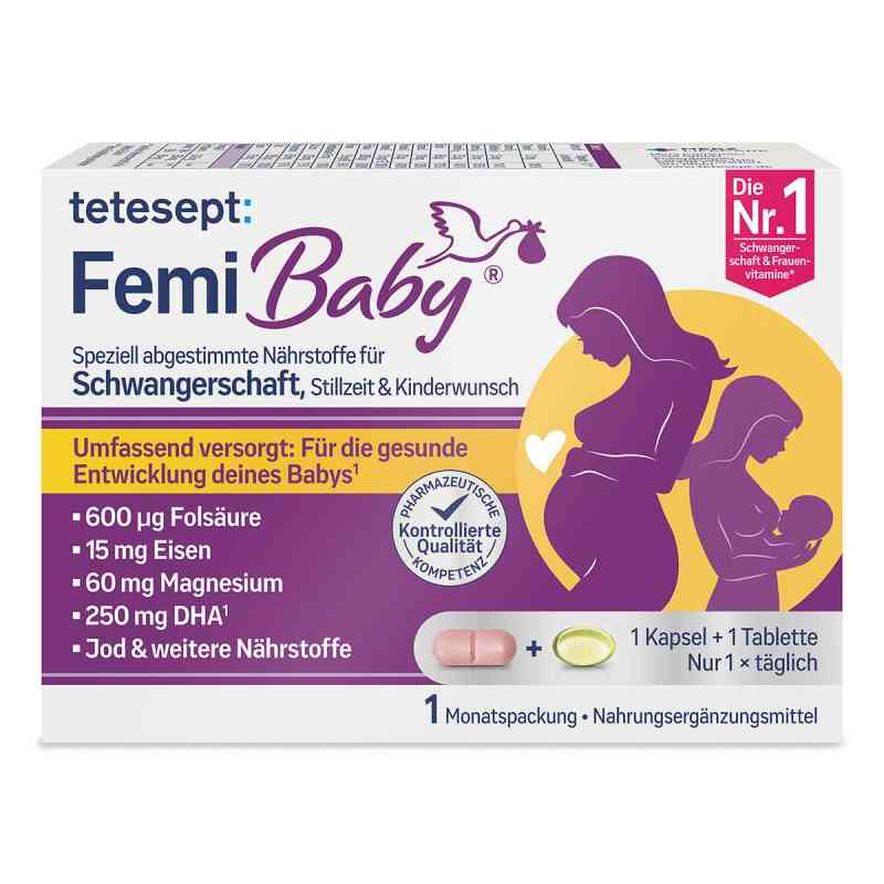 tetesept Femi Baby Filmtabletten + Weichkapseln 2X30 stk von Merz Consumer Care GmbH PZN 11118963