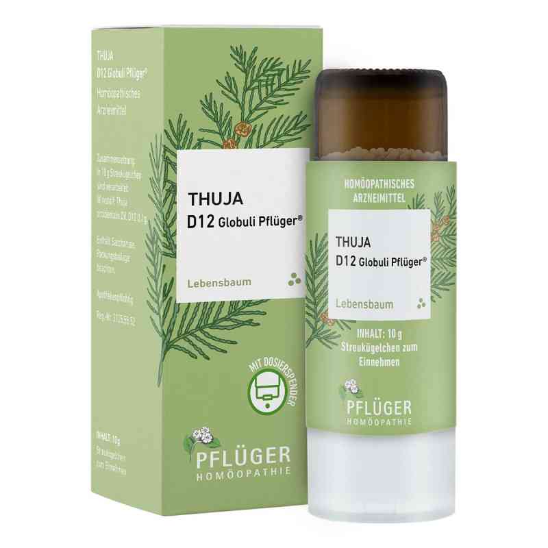 Thuja D12 Globuli Pflüger Dosierspender 10 g von Homöopathisches Laboratorium Alexander Pflüger Gmb PZN 18051707