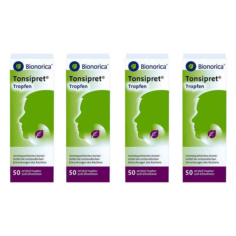 Tonsipret Tropfen 4x50 ml von Bionorica SE PZN 08106301