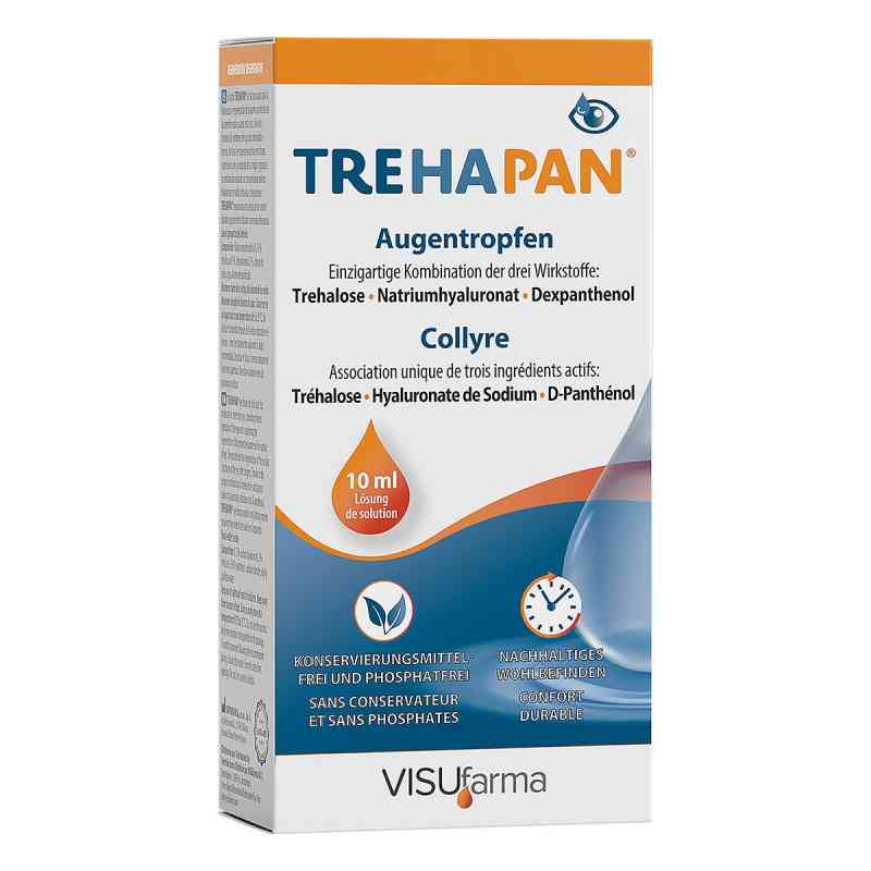 Trehapan Augentropfen 10 ml von VISUfarma B.V. PZN 18831581