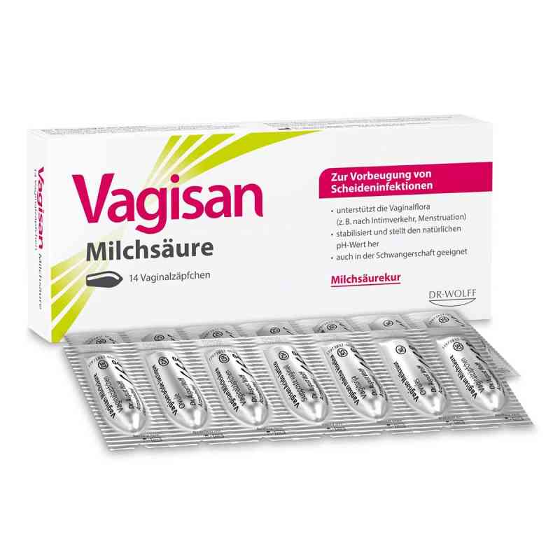 Vagisan Milchsäure Vaginalzäpfchen 14 stk von Dr. August Wolff GmbH & Co.KG Arzneimittel PZN 00003441