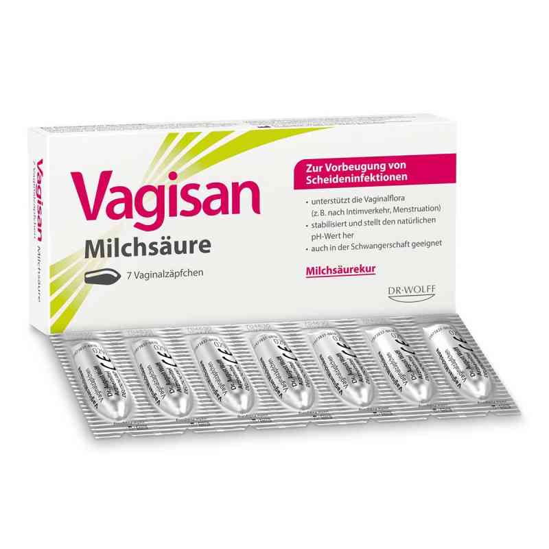 Vagisan Milchsäure Vaginalzäpfchen 7 stk von Dr. August Wolff GmbH & Co.KG Arzneimittel PZN 00003435
