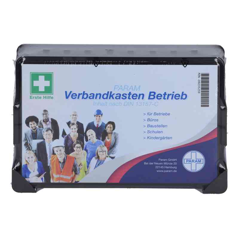 Verbandkasten Betrieb 13157-c mit Halterung Param 1 stk von Param GmbH PZN 09235259