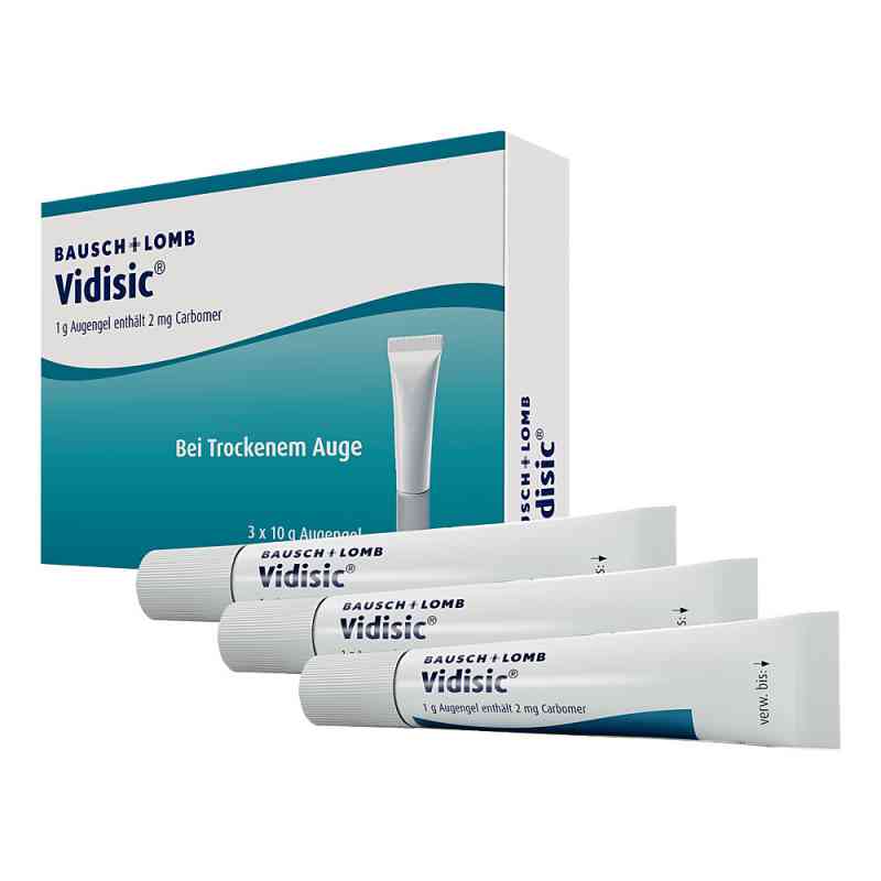 Vidisic Augengel 3X10 g von Dr. Gerhard Mann Chem.-pharm.Fabrik GmbH PZN 03099559