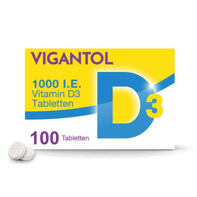 Vigantol 1.000 I.e. Vitamin D3 Tabletten 100 stk von WICK Pharma - Zweigniederlassung der Procter & Gam PZN 13155684