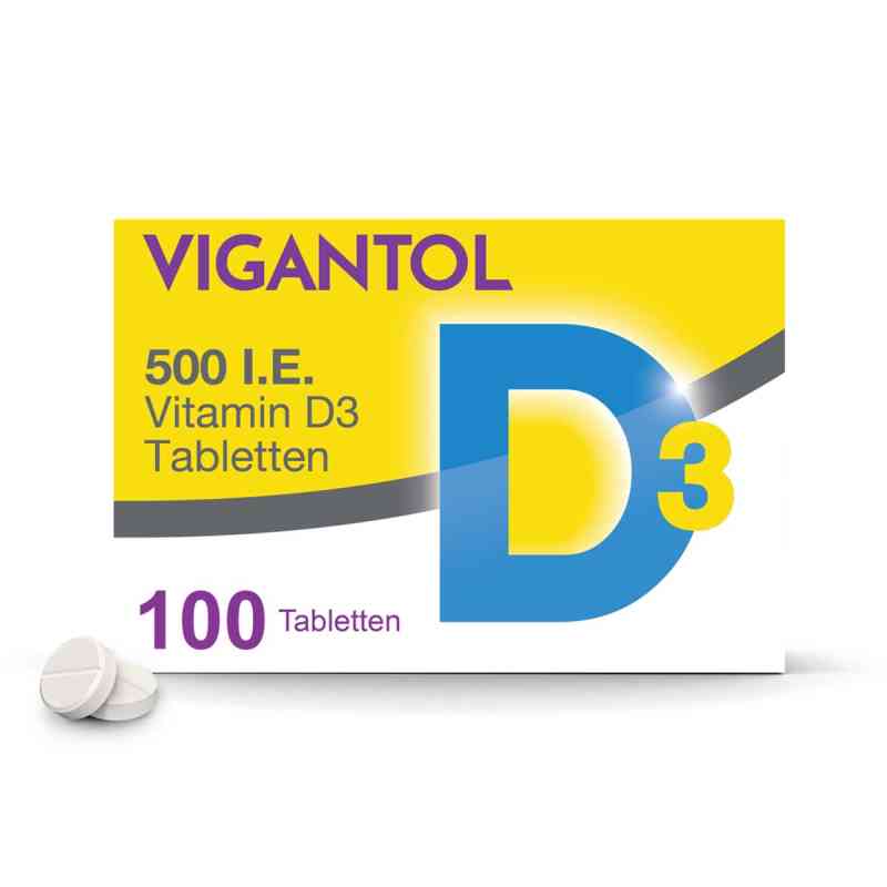 Vigantol 500 I.e. Vitamin D3 Tabletten 100 stk von WICK Pharma - Zweigniederlassung der Procter & Gam PZN 13155661