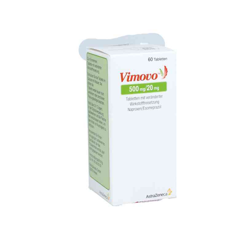 Vimovo 500 mg/20 mg magensaftresistente Tabletten 60 stk von GRüNENTHAL GmbH PZN 09315834