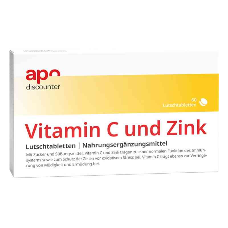 Vitamin C und Zink Lutschtabletten 60 stk von apo.com Group GmbH PZN 16511062