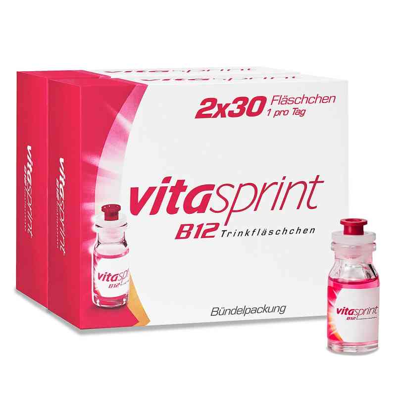 Vitasprint B12 Trinkfläschchen mit Vitamin B12 für mehr Energie 2X30 stk von Haleon Germany GmbH PZN 17674978