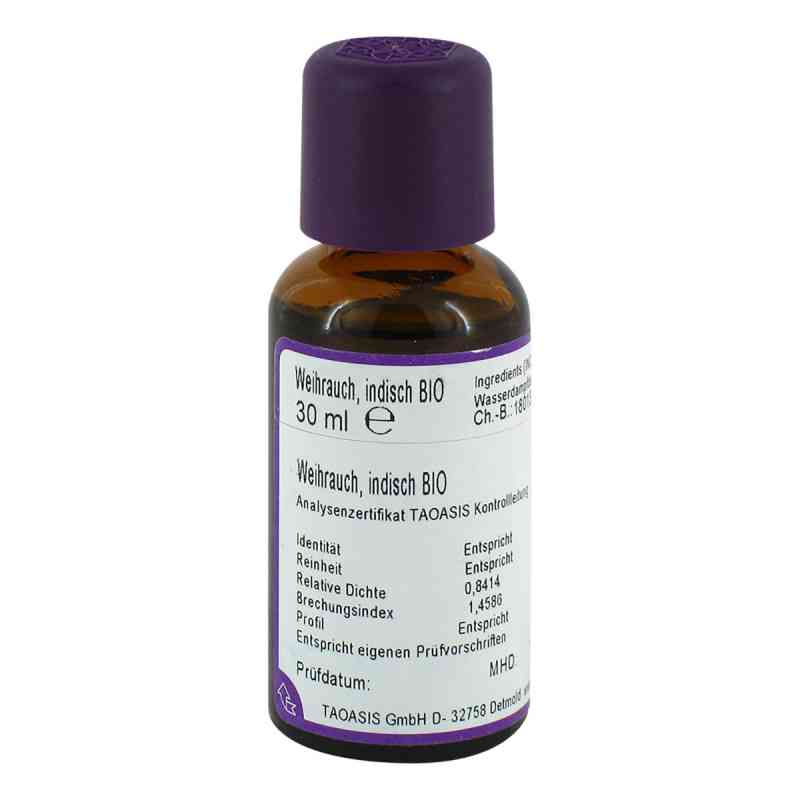 Weihrauch öl indisch Bio 30 ml von TAOASIS GmbH Natur Duft Manufaktur PZN 11283099