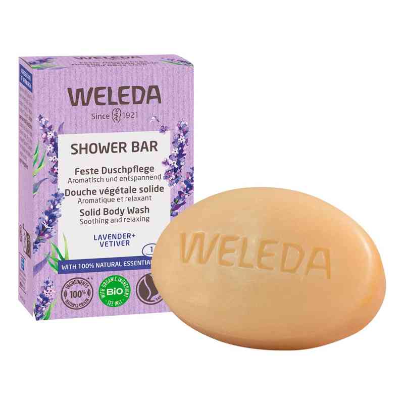 Weleda Feste Duschpflege Lavender + Vetiver 75 g von WELEDA AG PZN 17607539