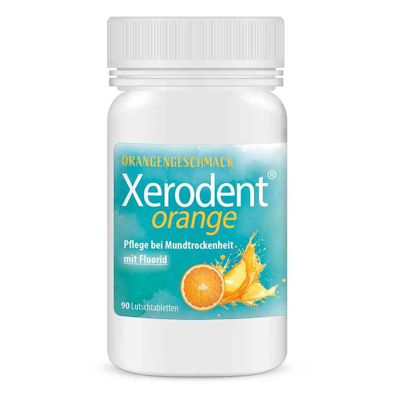 Xerodent Orange Lutschtabletten 90 stk von PUREN Pharma GmbH & Co. KG PZN 06499294