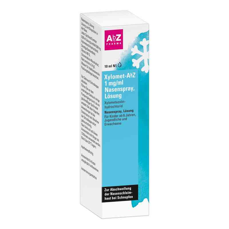 Xylomet-abz 1 mg/ml Nasenspray 10 ml von AbZ Pharma GmbH PZN 10736392