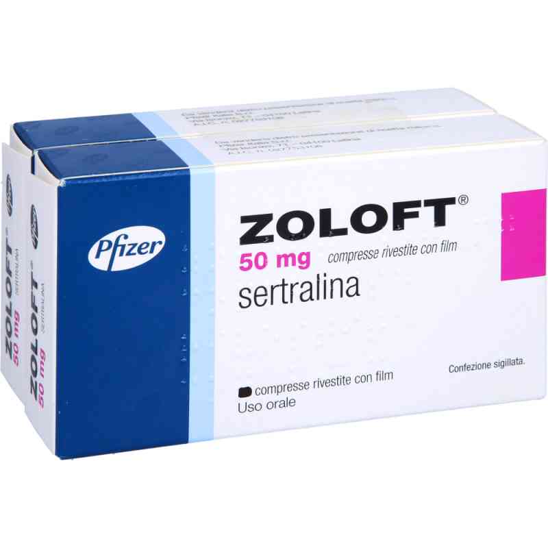 Zoloft 50 mg Filmtabletten 100 stk von kohlpharma GmbH PZN 01883740