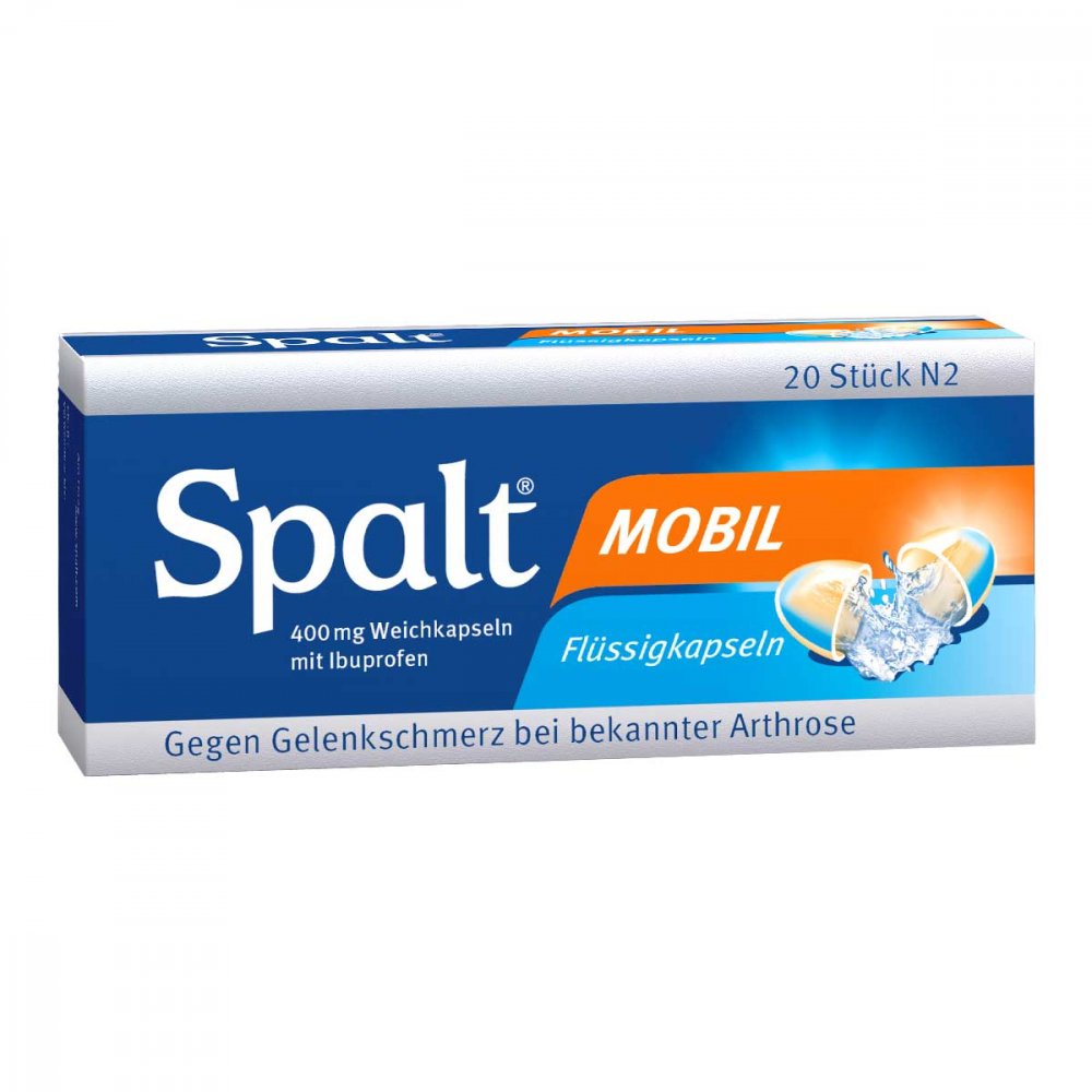 Spalt Mobil 400mg Weichkapseln 20 stk Image