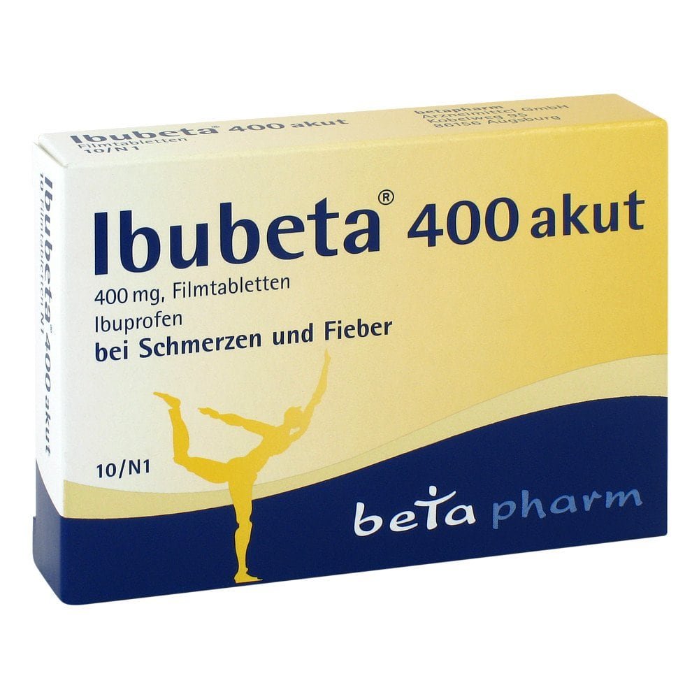 Ibubeta 400 akut 10 stk Image