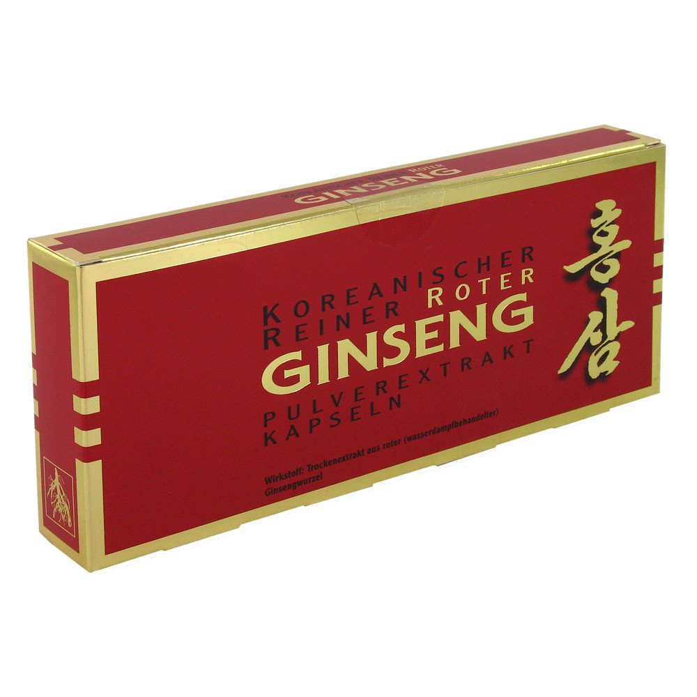 Roter Ginseng Extrakt Kapseln 90 stk