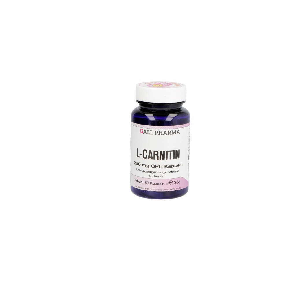 L-carnitin 250 mg Kapseln 60 stk