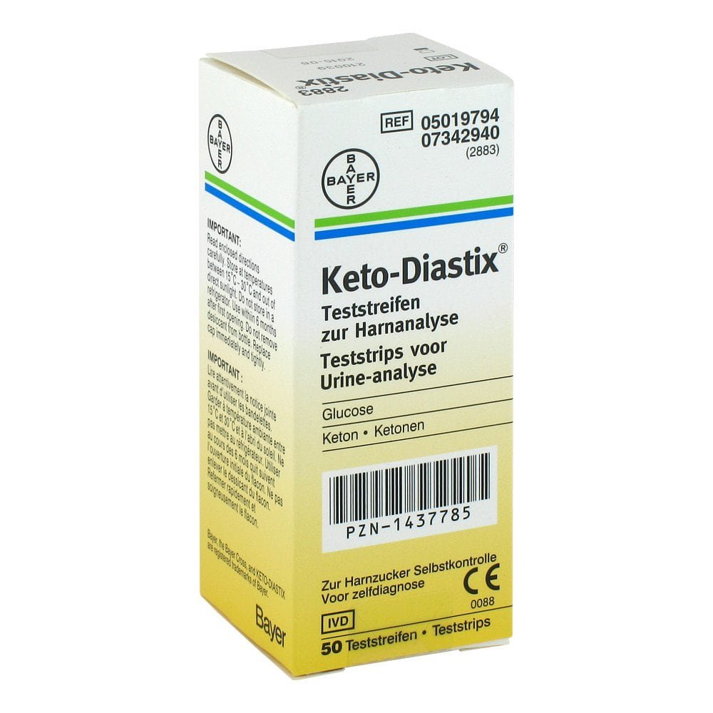 Keto Diastix Teststreifen 50 stk