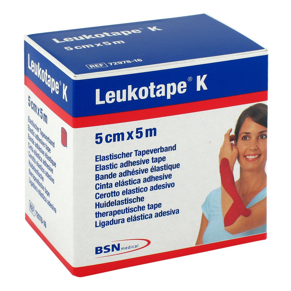 Leukotape K 5 cm rot 1 stk
