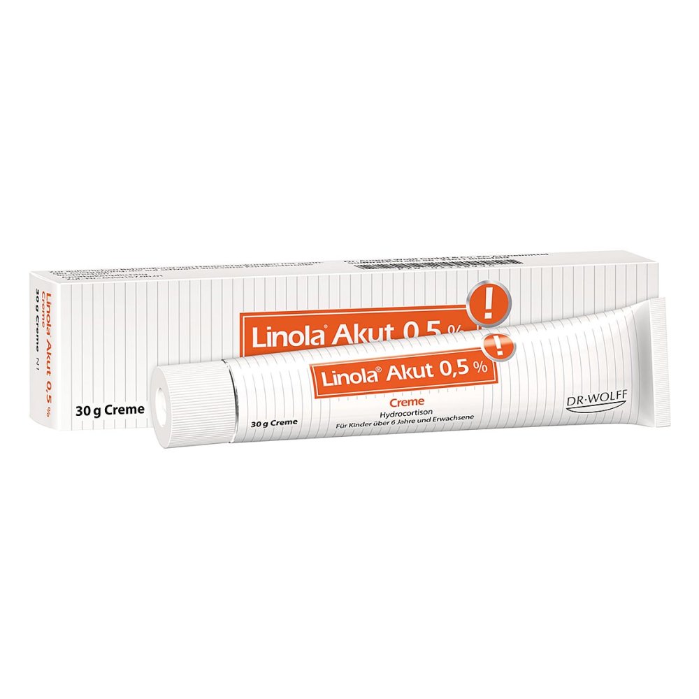 Linola Akut 0,5% Hydrocortison Creme 30 g