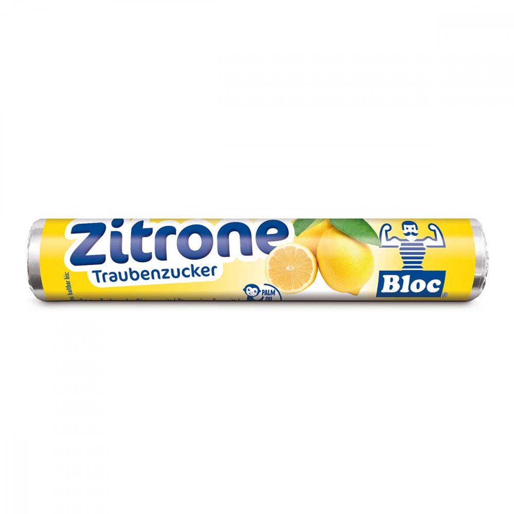 Bloc Traubenzucker Zitrone 1 stk