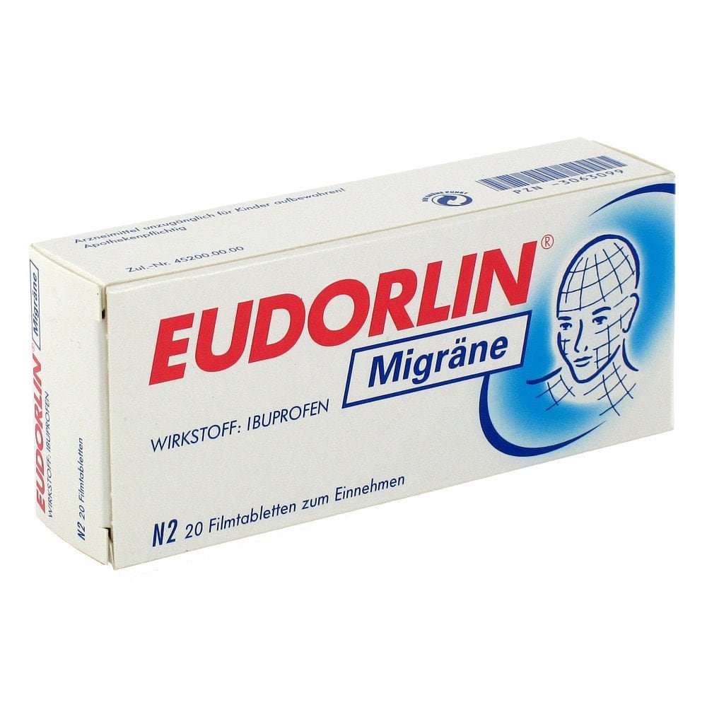 EUDORLIN Migräne 20 stk