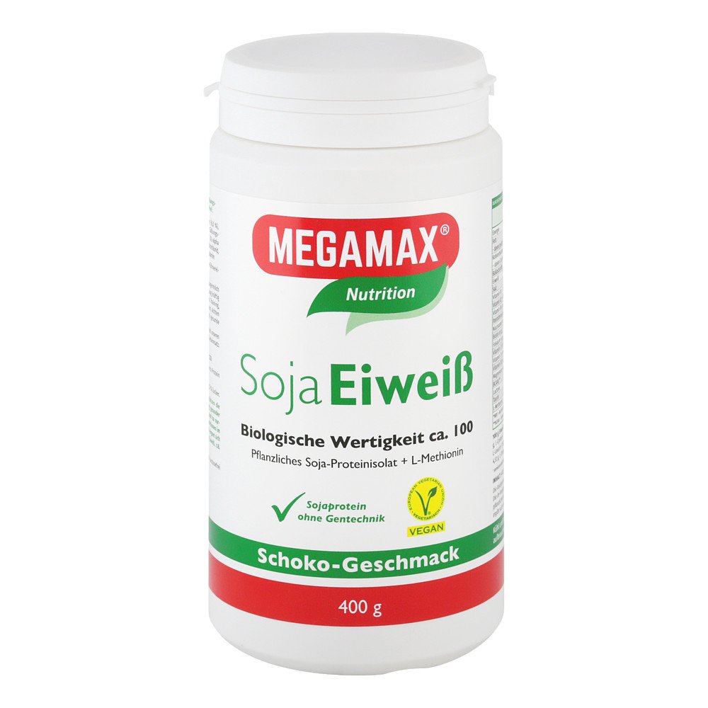 Megamax Soja Eiweiss Schoko Pulver 400 g