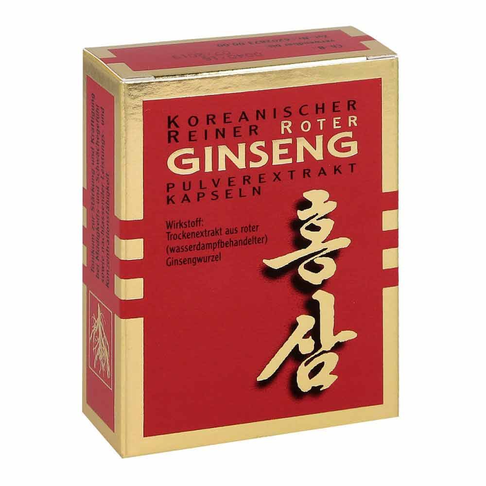 Roter Ginseng Extrakt Kapseln 30 stk