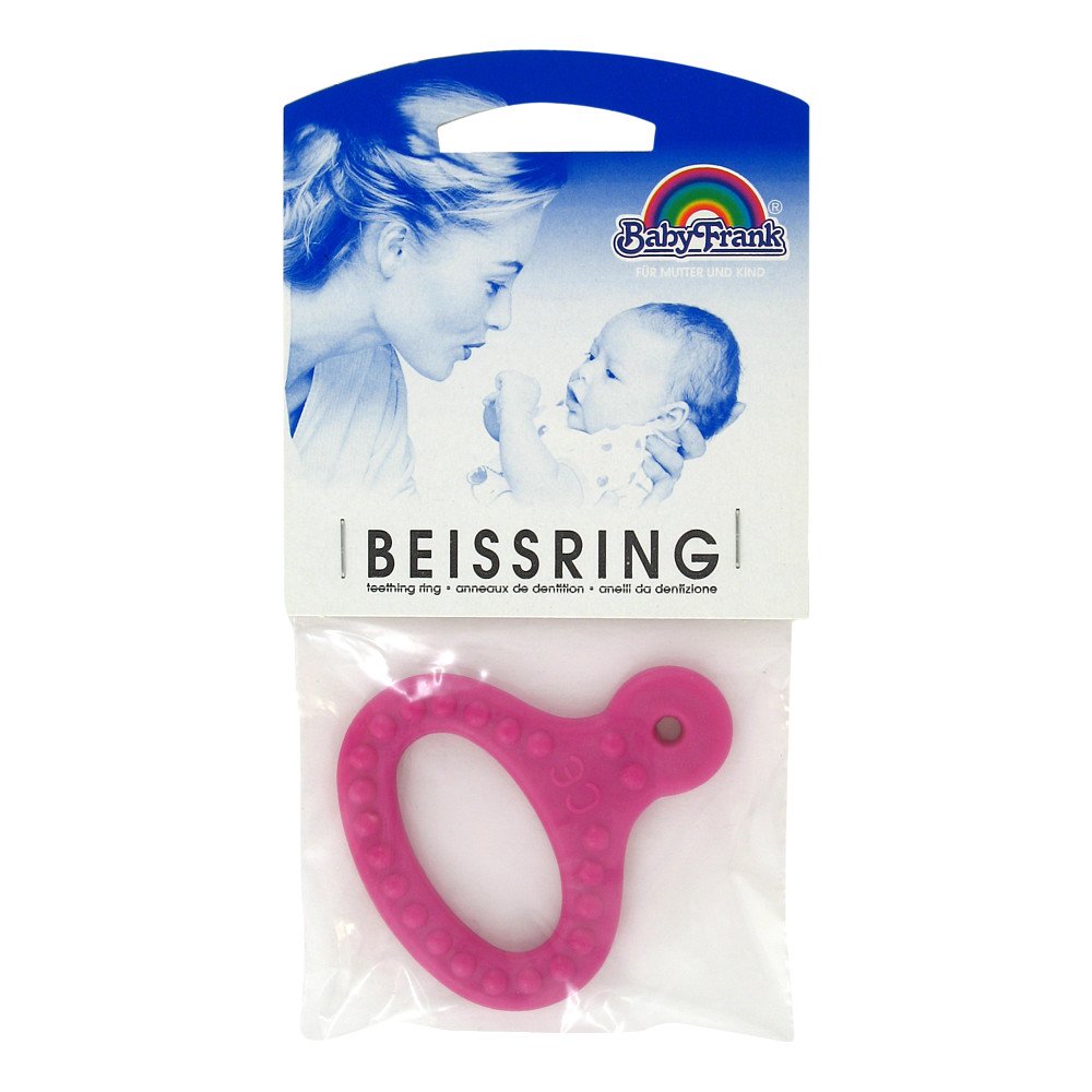 Beissring 160514 mit Griff rosa 1 stk