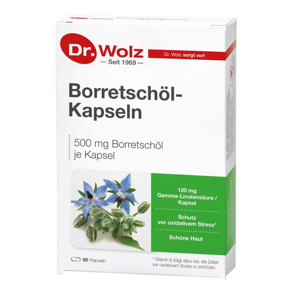 Borretschöl Kapseln Doktor wolz 60 stk Image