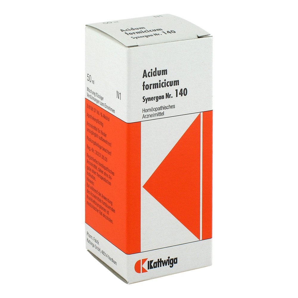 Synergon 140 Acidum Formic. Tropfen 50 ml Image