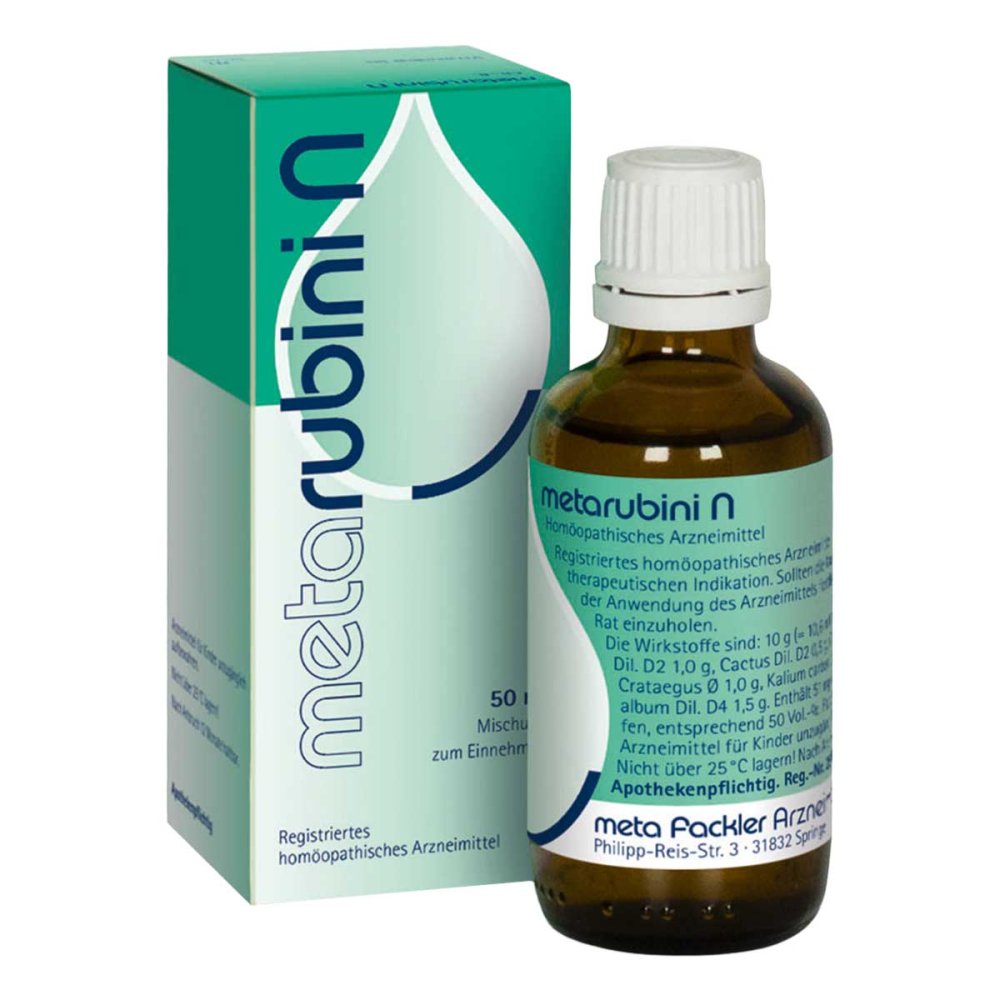 Metarubini N Tropfen zum Einnehmen 50 ml