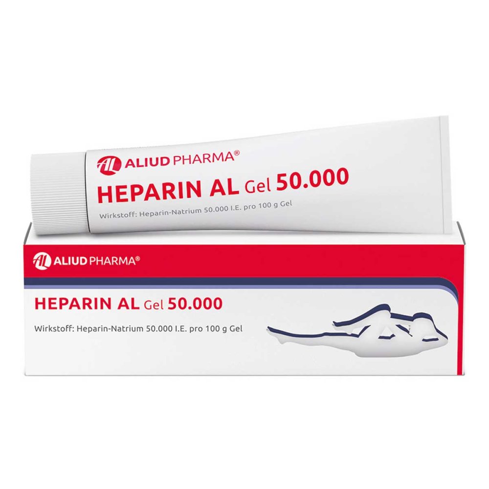 Heparin AL Gel 50.000 bei Prellungen oder Blutergüssen 40 g