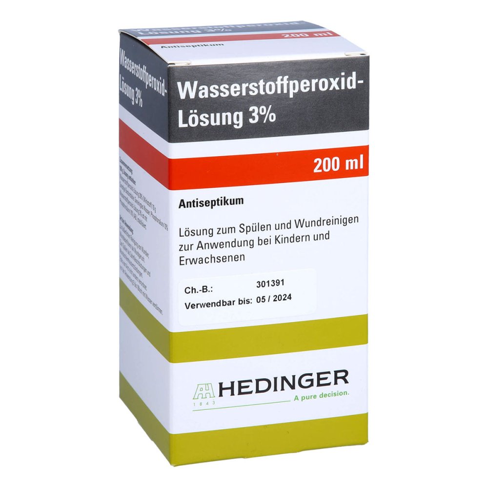 Wasserstoffperoxid 3% Stzu 200 ml