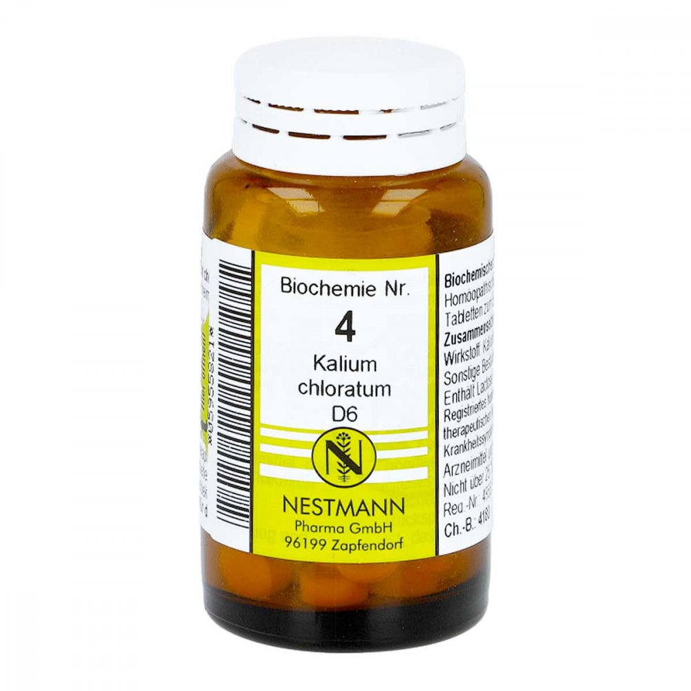Biochemie 4 Kalium chloratum D6 Tabletten 100 stk Image