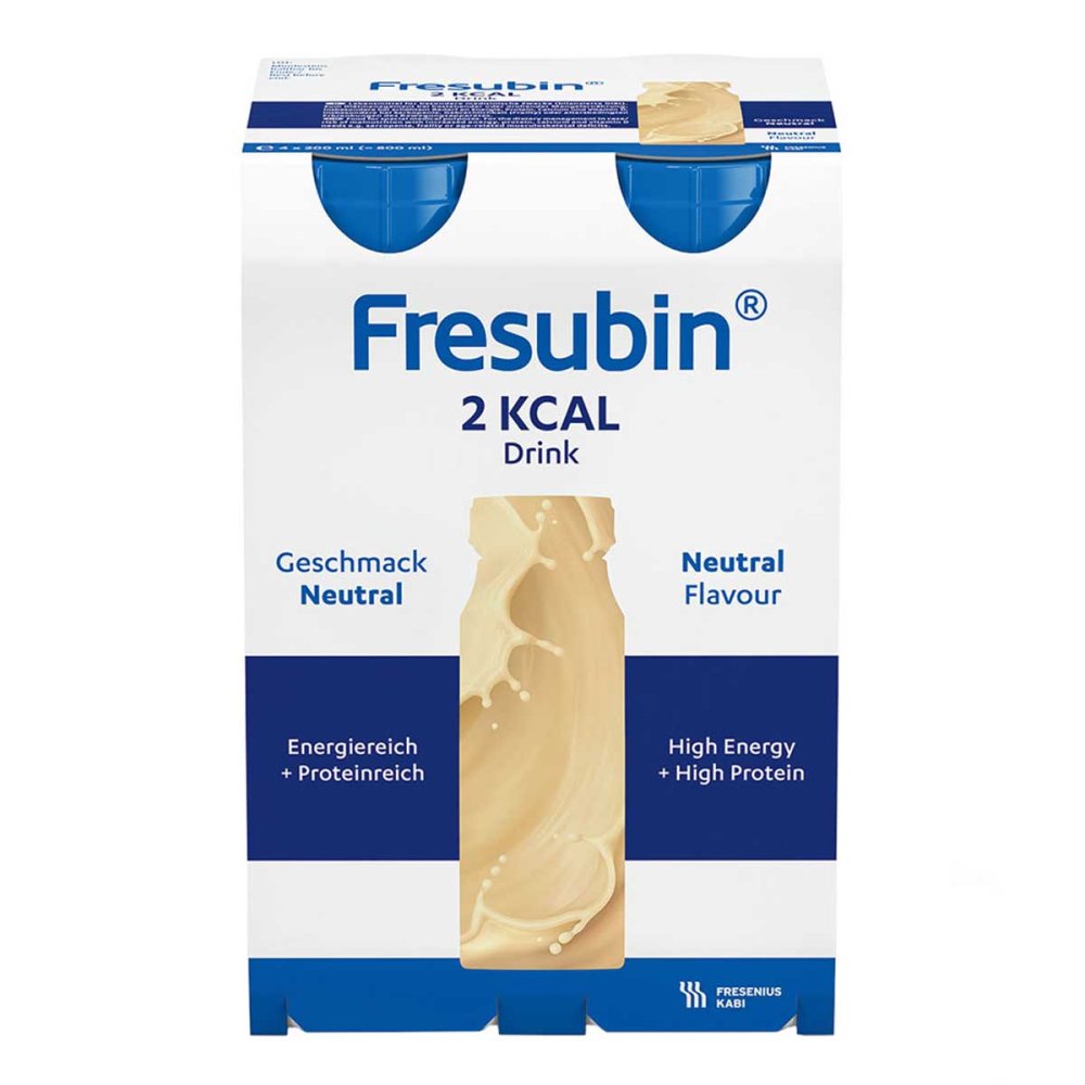 Fresubin 2 kcal Trinknahrung Neutral Aufbaunahrung 4X200 ml