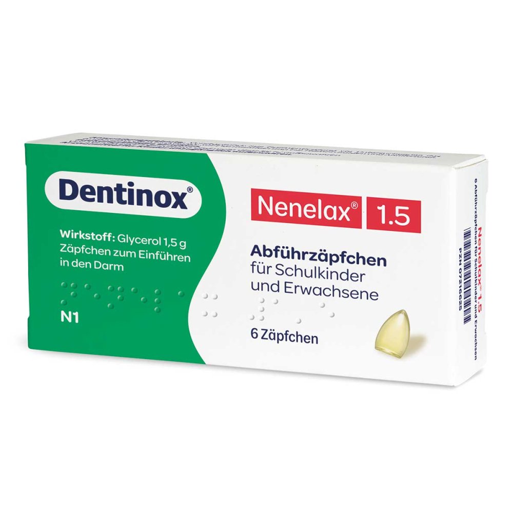 Nene-Lax 1,5 für Schulkinder und Erwachsene 6 stk