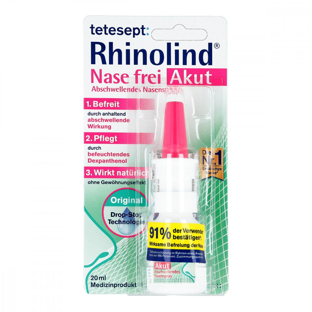 Tetesept Rhinolind Abschwellendes Nasenspray 20 ml