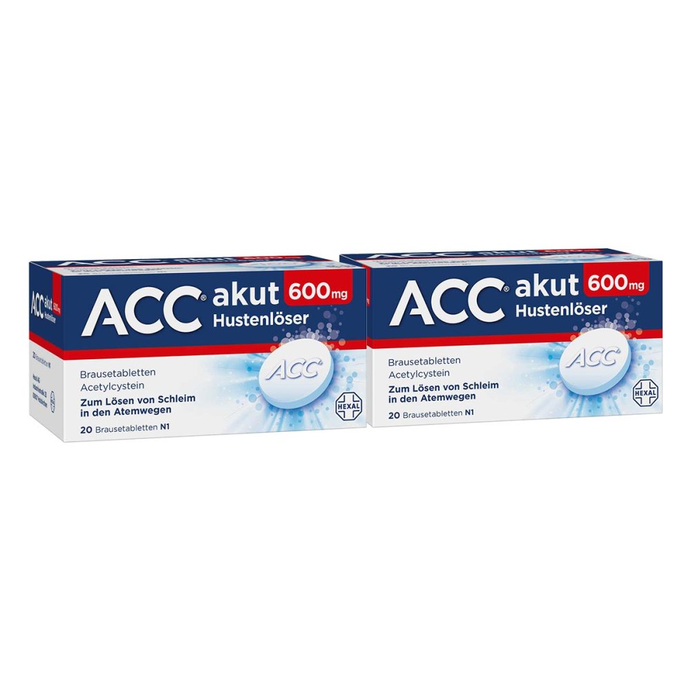 ACC akut 600mg Hustenlöser 2x20 stk