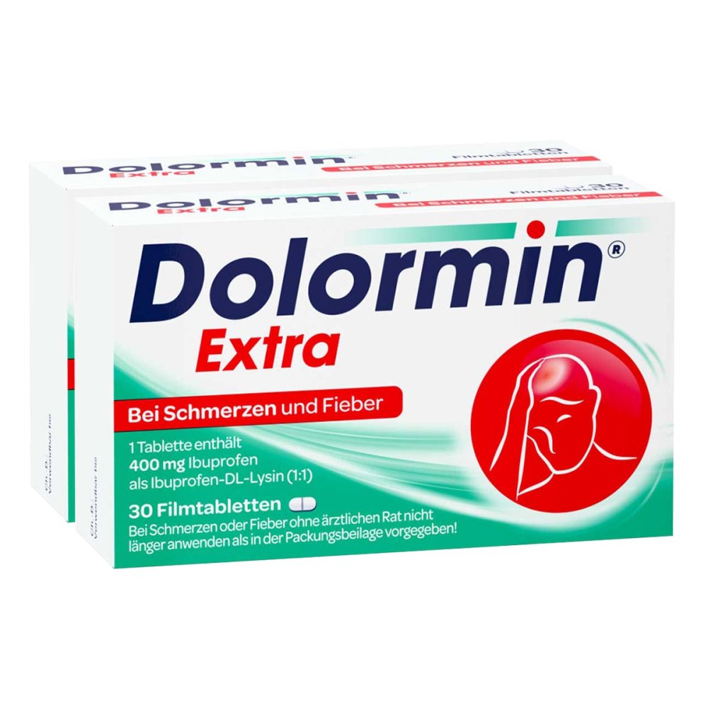 Dolormin extra - bei Schmerzen 2 x 30 stk