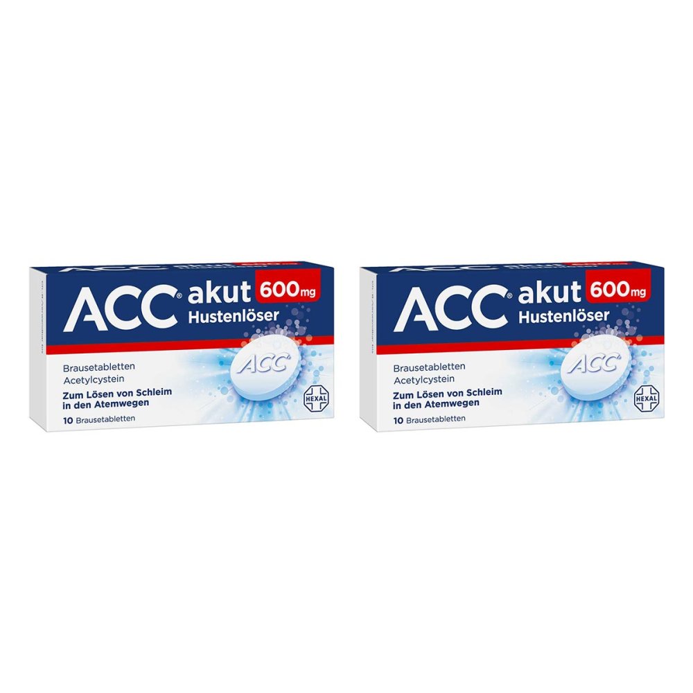 ACC akut 600mg Hustenlöser 2x10 stk
