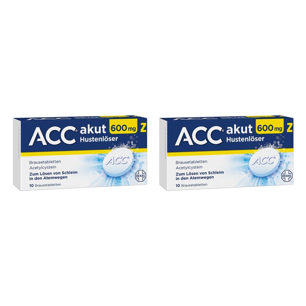 ACC akut 600mg Z Hustenlöser 2x10 stk