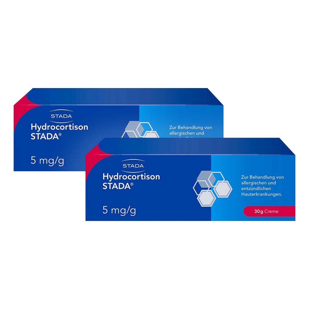 Hydrocortison Stada 5 Mg/g Creme 2x30 g