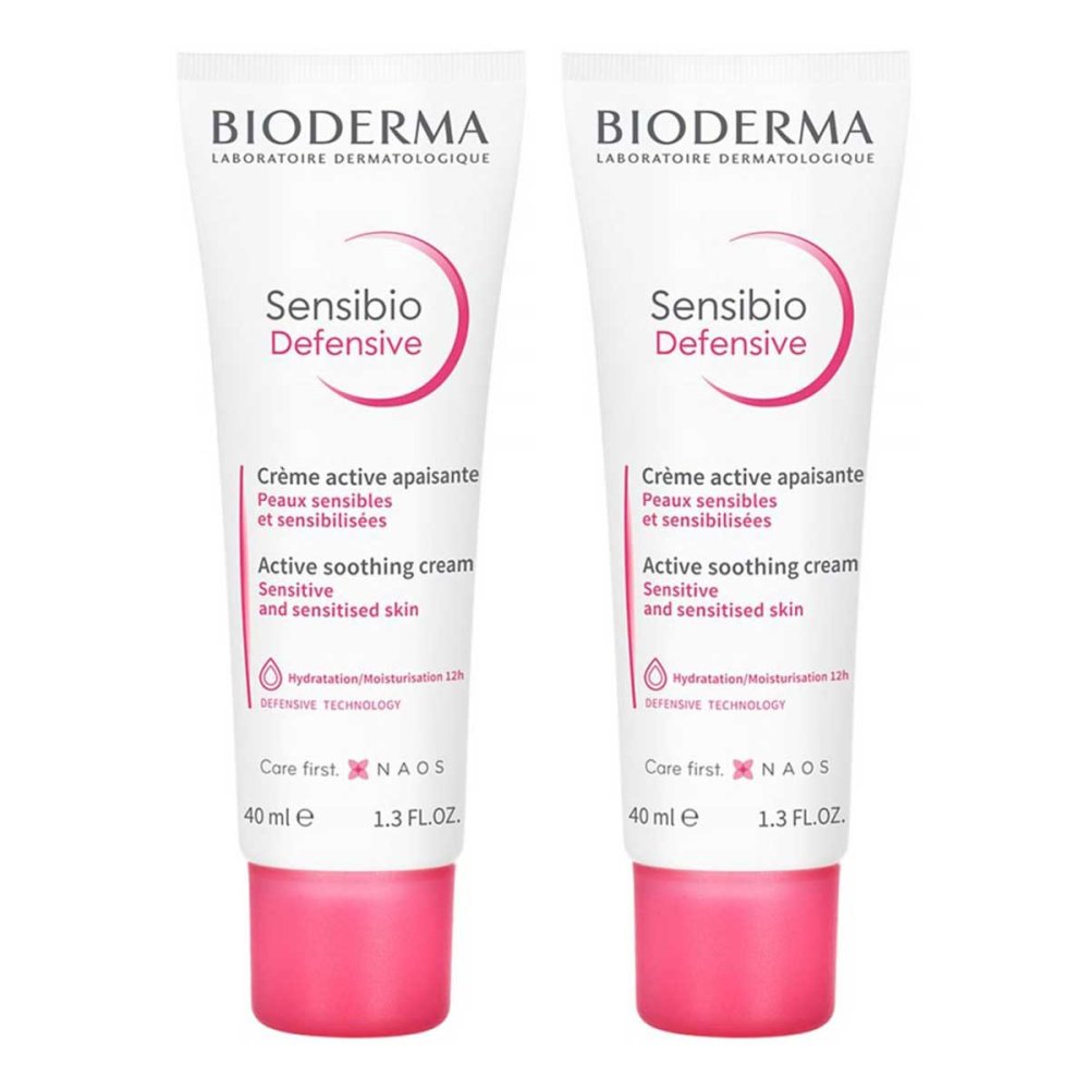 Bioderma Sensibio Defensive Tube 2x40 ml