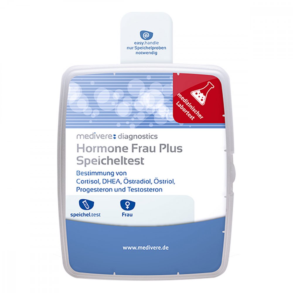 Hormone Frau plus Speicheltest 1 stk