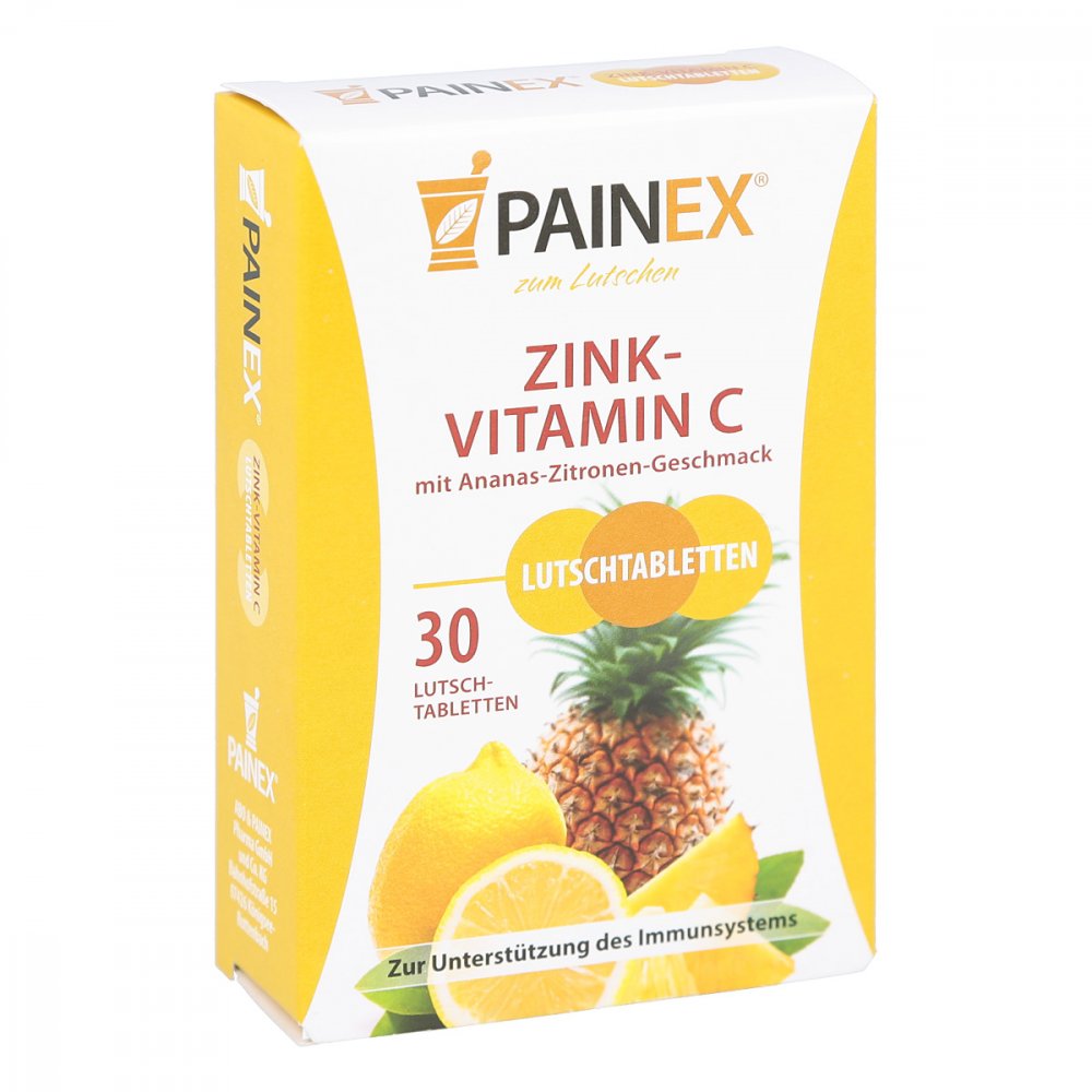 Zink Vitamin C Painex 30 stk