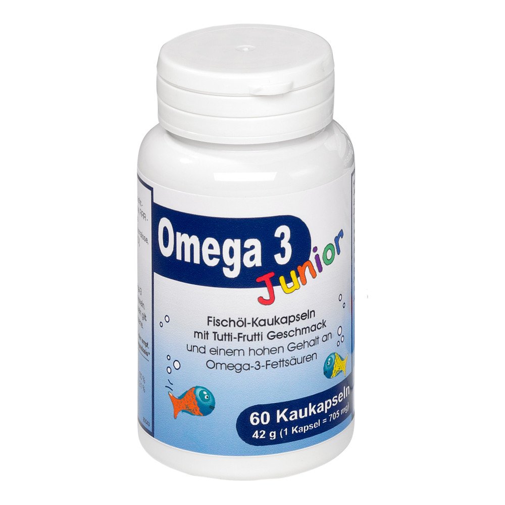 Omega 3 Junior Berco Kaukapseln 60 stk Image