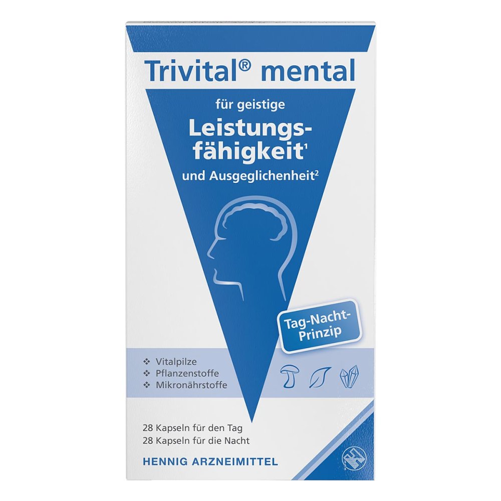 Trivital mental Kapseln - wenn Stress stresst 56 stk